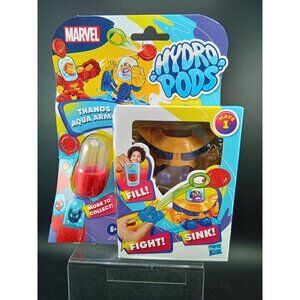 Marvel Hydro Pods Thanos Aqua Armor Toy Wave 1 Water Fight Game 6+ Collectible